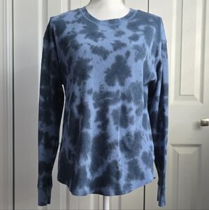 Time and Tru | Blue Camo Thermal Top